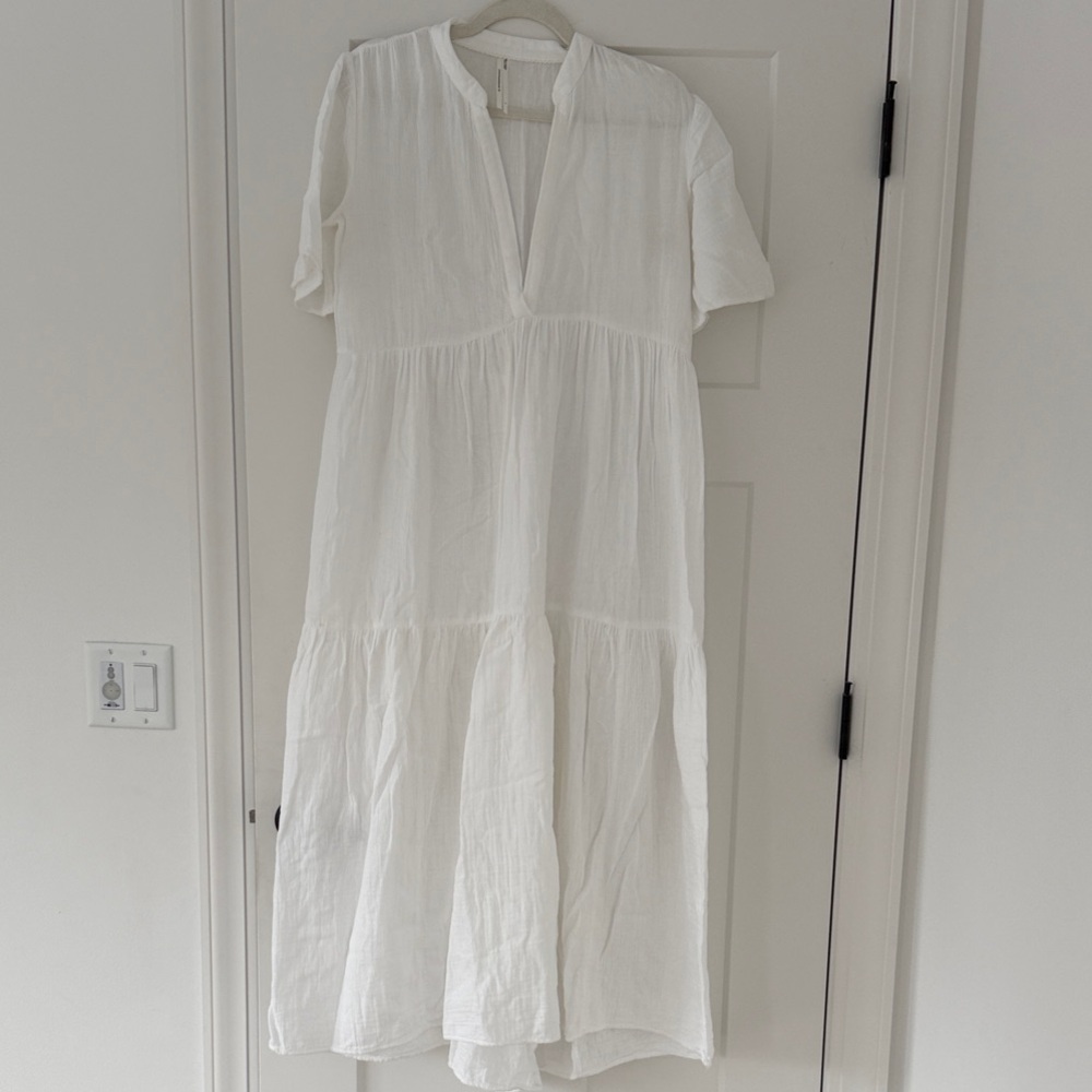 Anthropologie Kallie Flowy Maxi Dress size Small - Picture 2 of 6